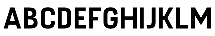 Fuji Sans Regular Font UPPERCASE