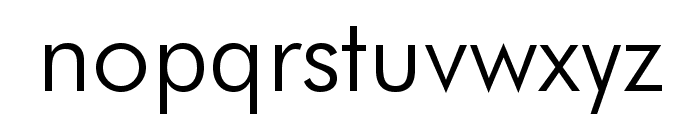 Futura Light Bt Font LOWERCASE