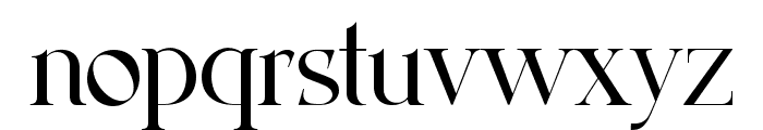 GLAMORISE Font LOWERCASE