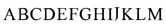 Gallagher   Regular Font UPPERCASE