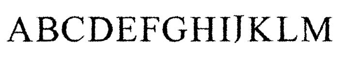 Gallagher   Rough Font UPPERCASE