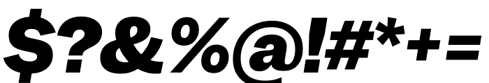 Garnett Bold Italic Font OTHER CHARS
