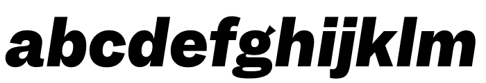 Garnett Bold Italic Font LOWERCASE
