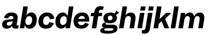 Garnett Semibold Italic Font LOWERCASE