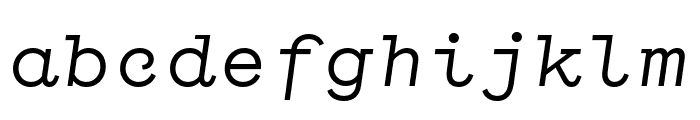 Garton Italic Pro Font LOWERCASE