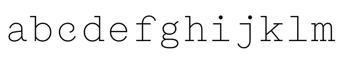 Garton Light Pro Font LOWERCASE