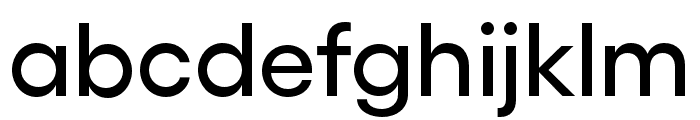 GellixTRIAL Medium Font LOWERCASE