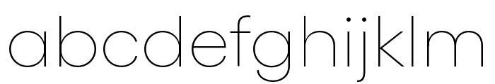 GellixTRIALVF Font LOWERCASE