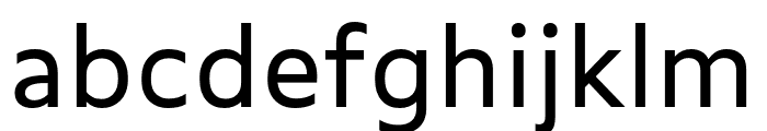 Gemeli Regular Font LOWERCASE