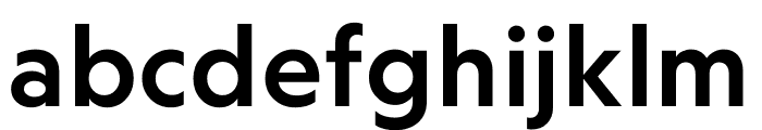 Geograph Medium Font LOWERCASE