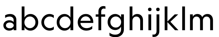 Geograph Regular Font LOWERCASE