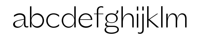 George Neue Display Regular Font LOWERCASE