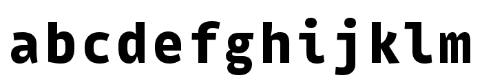 Gintronic Black Font LOWERCASE