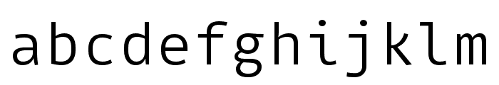 Gintronic Light Font LOWERCASE