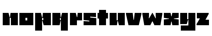 Gismo Trial Rectangular Font LOWERCASE