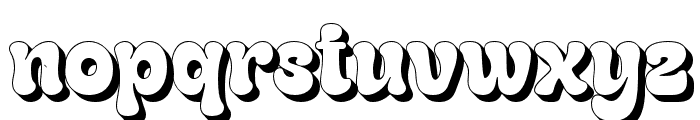 Gladolia   Shadow Font LOWERCASE