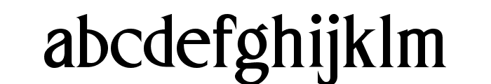 Gloriche Font LOWERCASE