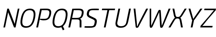 GltpStarion LightItalic Font UPPERCASE