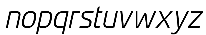 GltpStarion LightItalic Font LOWERCASE