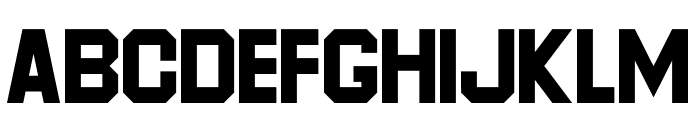 GoTeam! TTF Font UPPERCASE