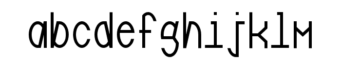 Goldberg Free Font LOWERCASE