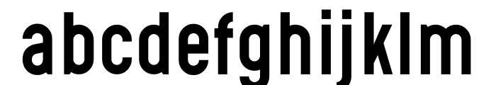 Gotcha Gothic Regular Font LOWERCASE