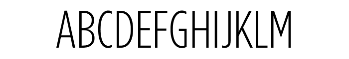 Gotham Condensed Light Font UPPERCASE