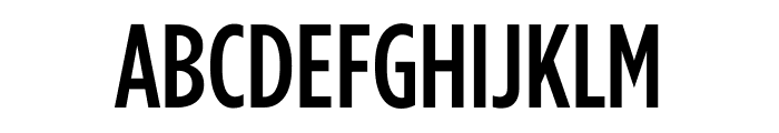 Gotham Condensed Medium Font UPPERCASE