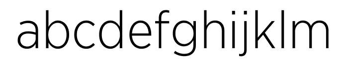 Gotham Narrow Light Font LOWERCASE