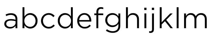 Gotham Office Regular Font LOWERCASE