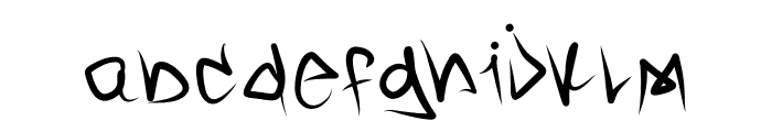 Graffiti Font LOWERCASE