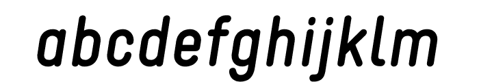 Gravur Bold Italic Font LOWERCASE