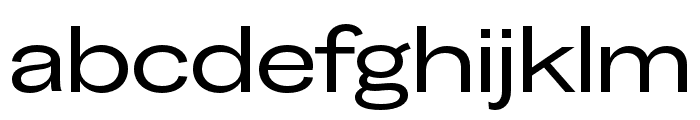 GreedExtendedTRIAL Regular Font LOWERCASE