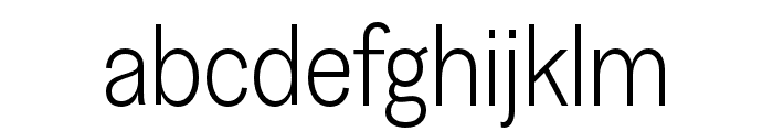 GreedNarrowTRIAL Light Font LOWERCASE