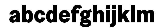 GreedTRIAL Heavy Font LOWERCASE