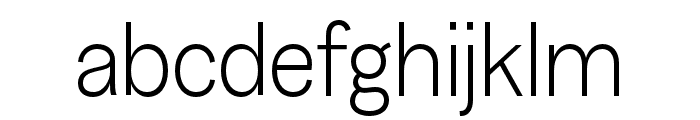 GreedTRIAL Light Font LOWERCASE