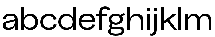 GreedWideTRIAL Regular Font LOWERCASE