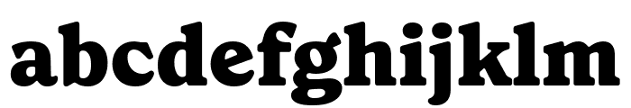 Grenette Black Pro Font LOWERCASE