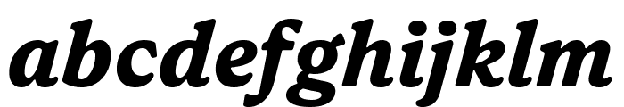 Grenette Bold Italic Pro Font LOWERCASE