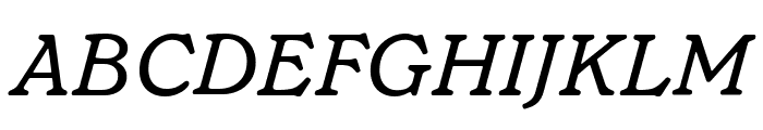 Grenette Italic Pro Font UPPERCASE