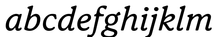 Grenette Italic Pro Font LOWERCASE