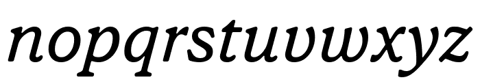 Grenette Italic Pro Font LOWERCASE