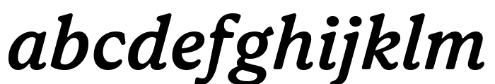 Grenette Semibold Italic Pro Font LOWERCASE