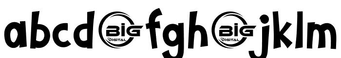 Grinch 3.0 Font LOWERCASE