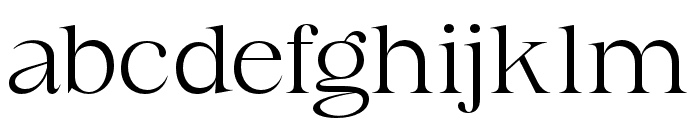 Groming Font LOWERCASE