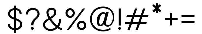 Grovanna   Regular Font OTHER CHARS