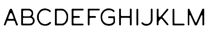 Grovanna   Rough Font LOWERCASE