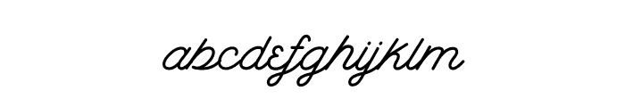 Growler Script Regular Font LOWERCASE