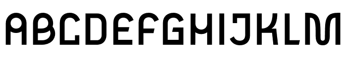 Gulax Regular Font UPPERCASE