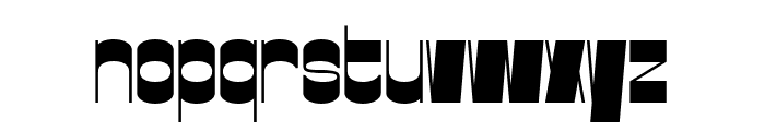 Gustella Solid Bold Font LOWERCASE